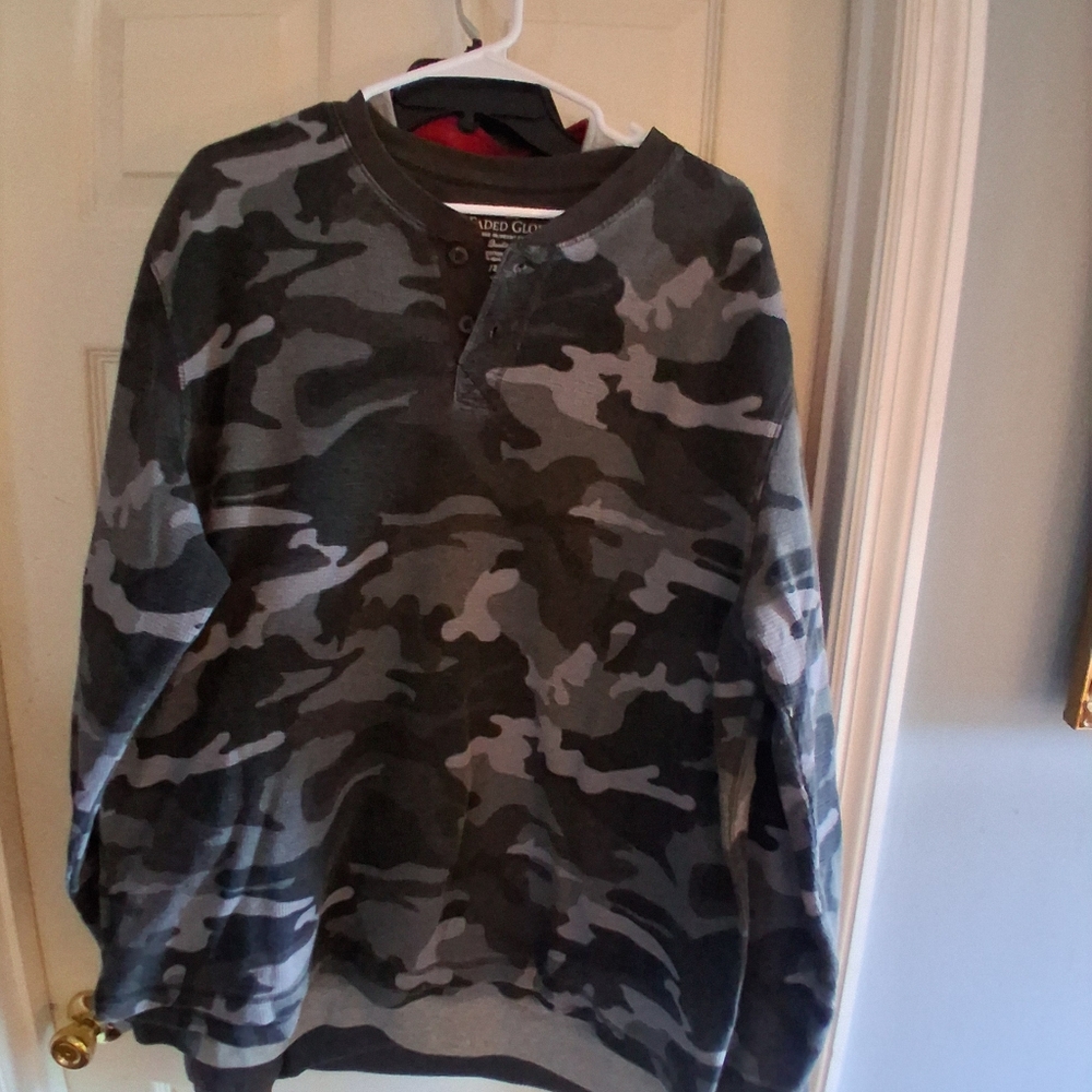 Camouflage Long Sleeve Shirt